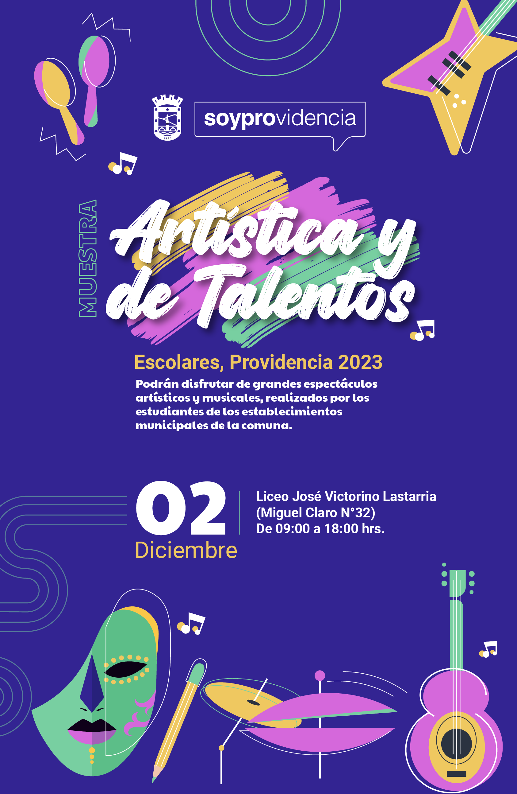 AFICHE MUESTRA ARTISTICA 2023 01