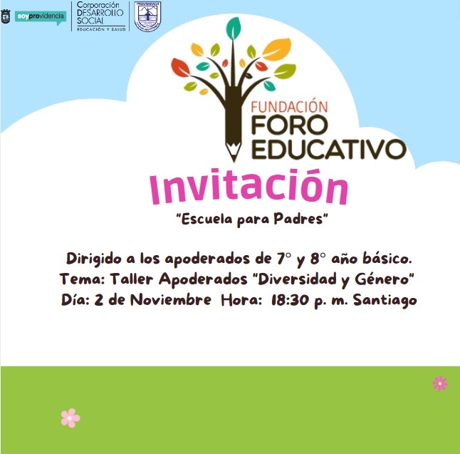 FORO EDUCATIVO INVITACION 2 NOV