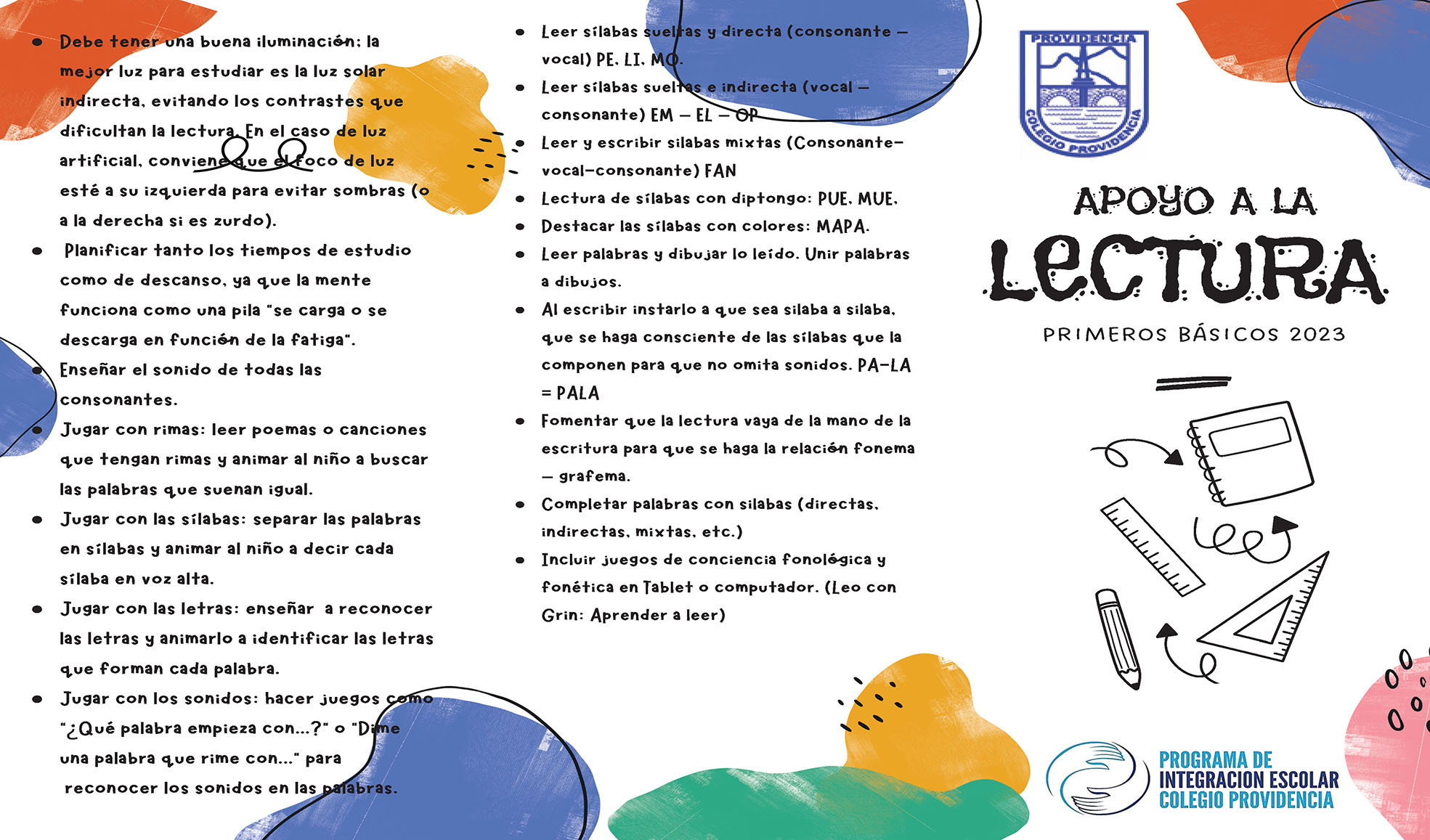Tríptico lectura Página 1