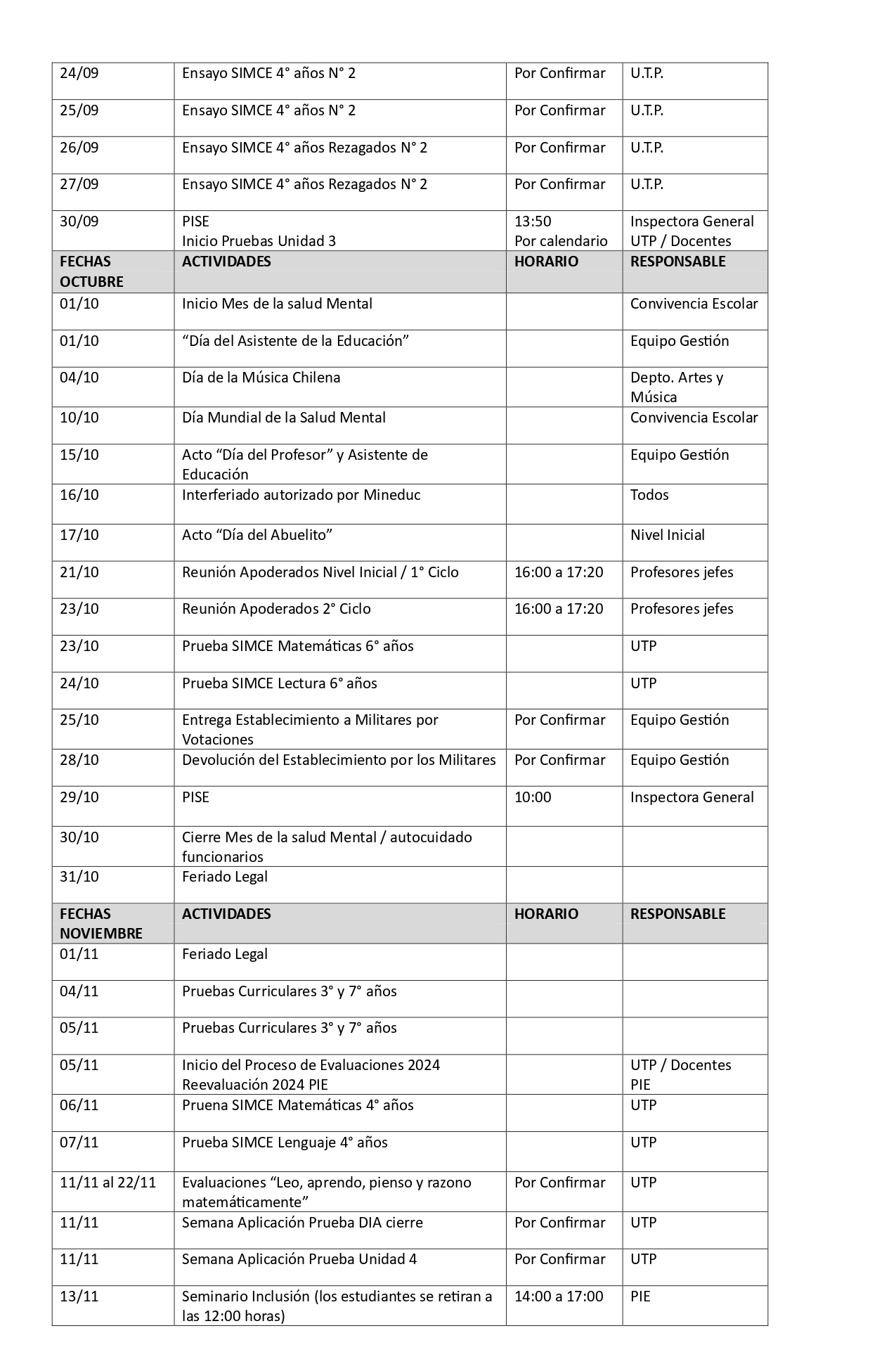 Fechas Relevantes Colegio Providencia 2024 page 0003