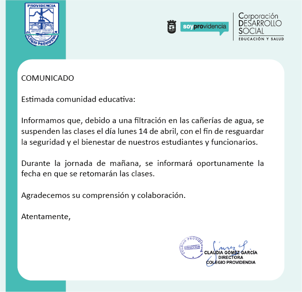 Comunicado