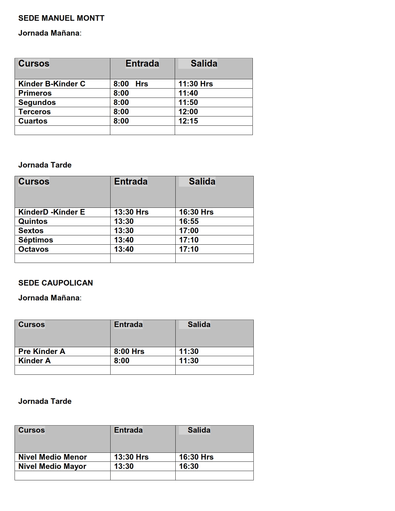 COMUNICADO Oficial N21 001