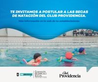 Te invitamos a postular de las Becas de Natación 2025 en el Club Providencia